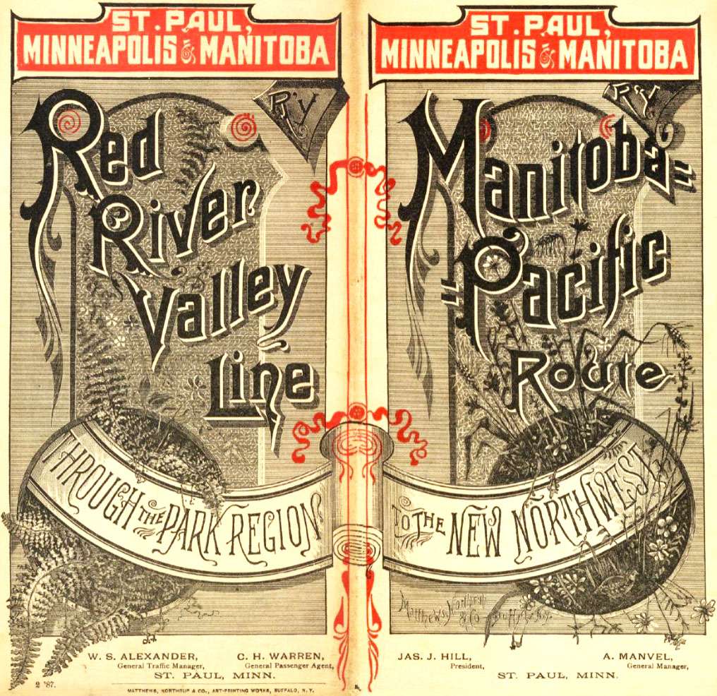 H & J Ryan -1887- Red River Valley Line jigsaw puzzle online