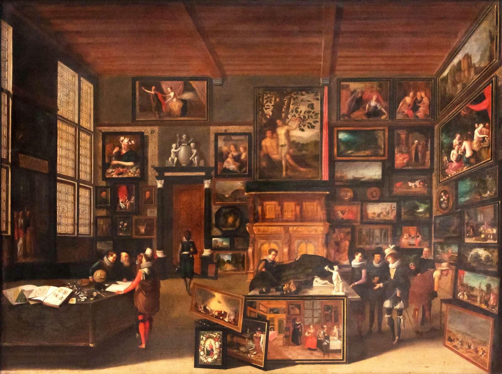 Francken H II -1621- The Gallery of Jan Snellinck jigsaw puzzle online