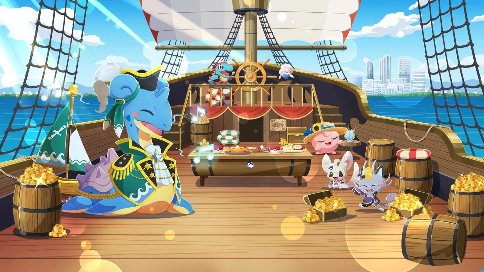 Opere d'arte di alcuni Pokemon puzzle online