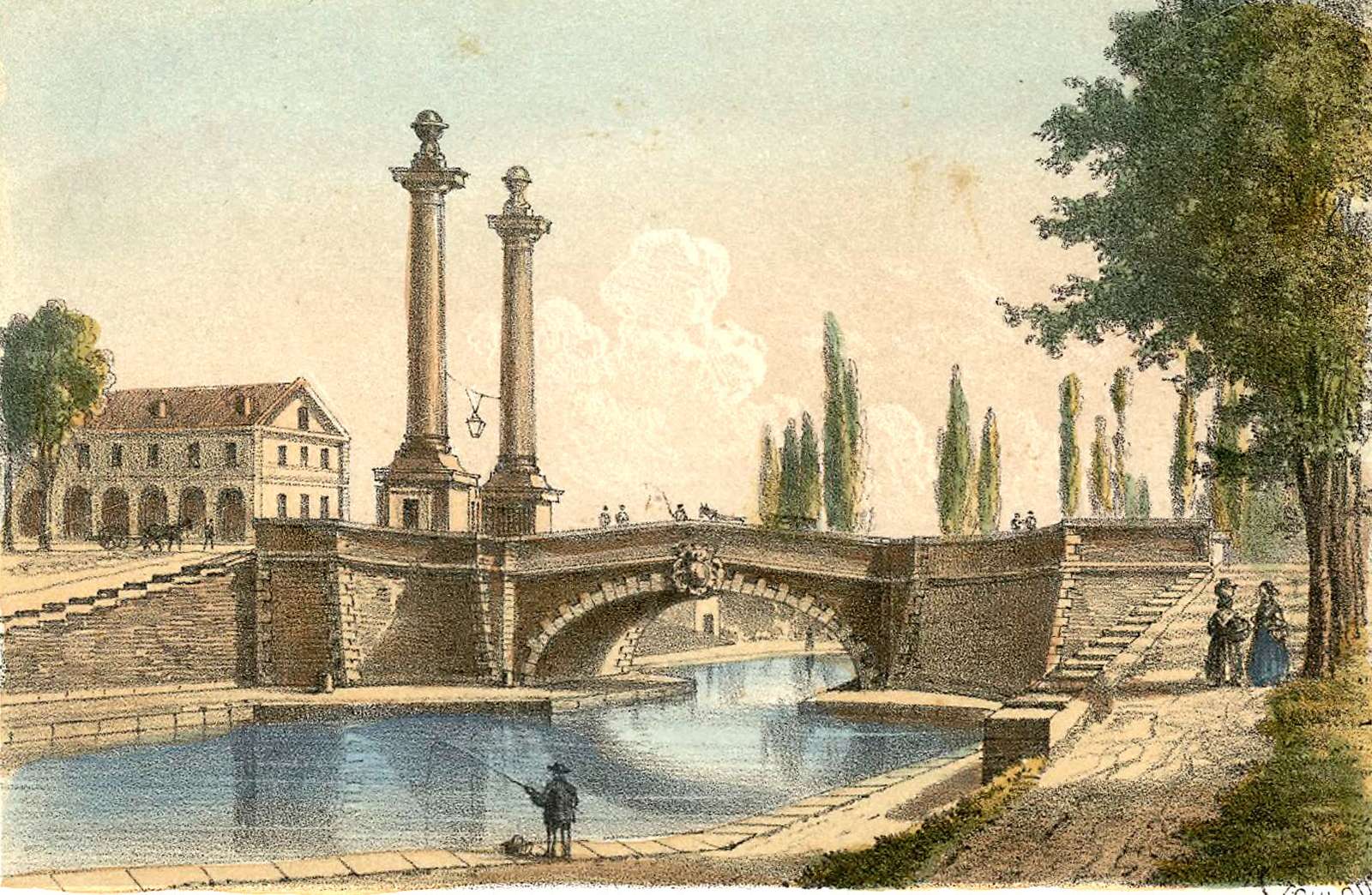 Mercereau C -approx. 1860- Toulouse, Porte des Minimes jigsaw puzzle online