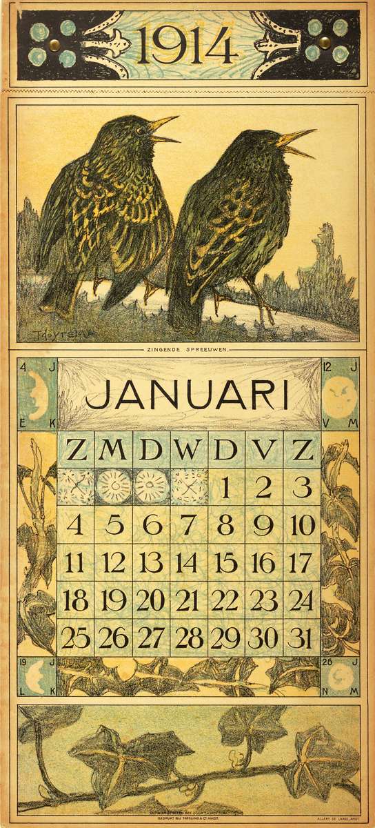 Anonymous -1914- January online puzzle