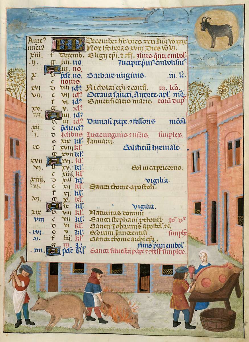 Anonymous - approx. 1480-December jigsaw puzzle online