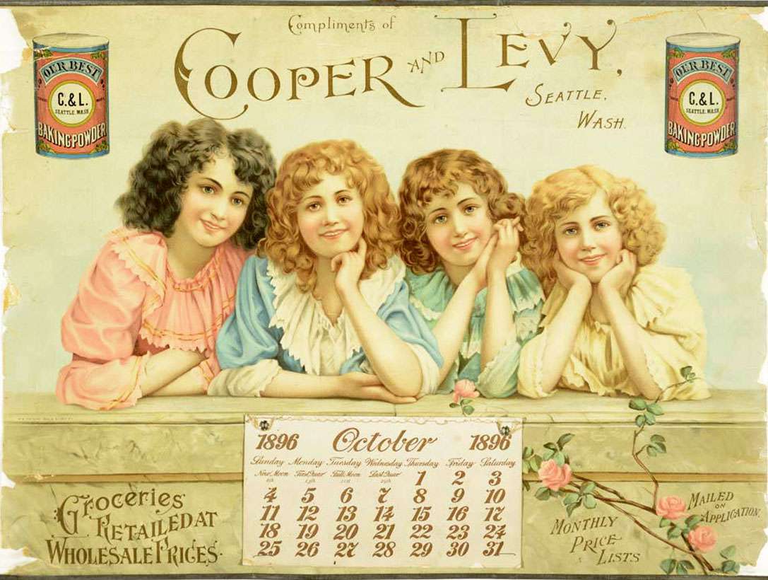 Cooper and Levy -1896- October jigsaw puzzle online