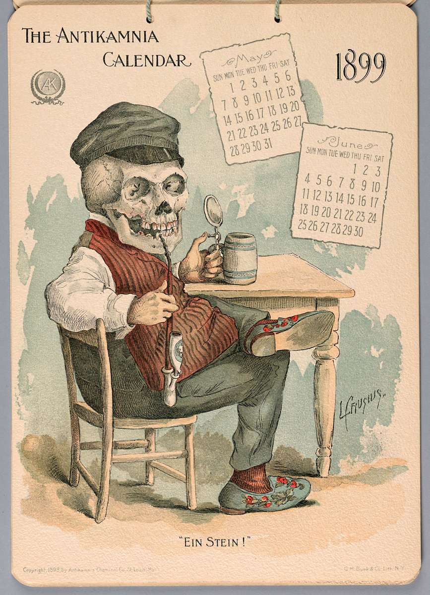 Crusius L -1899- The Antikamna Calender 05-06 Puzzlespiel online