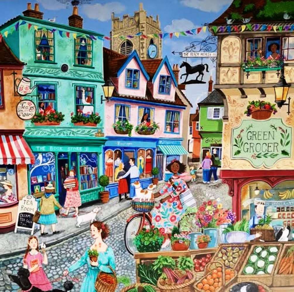 Winkelstraat legpuzzel online