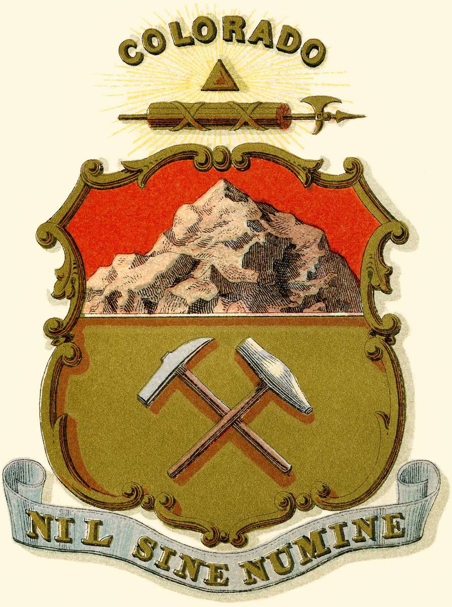 Prang L -1876- Stema Colorado puzzle online