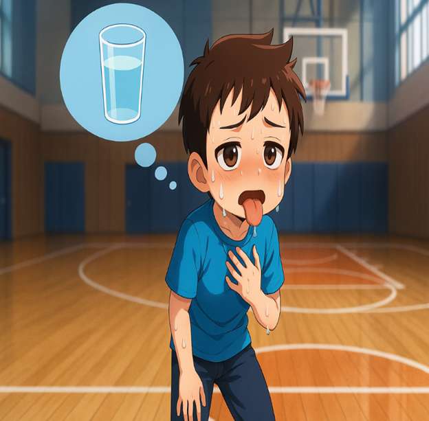 dehydration during basketball game play jigsaw puzzle online