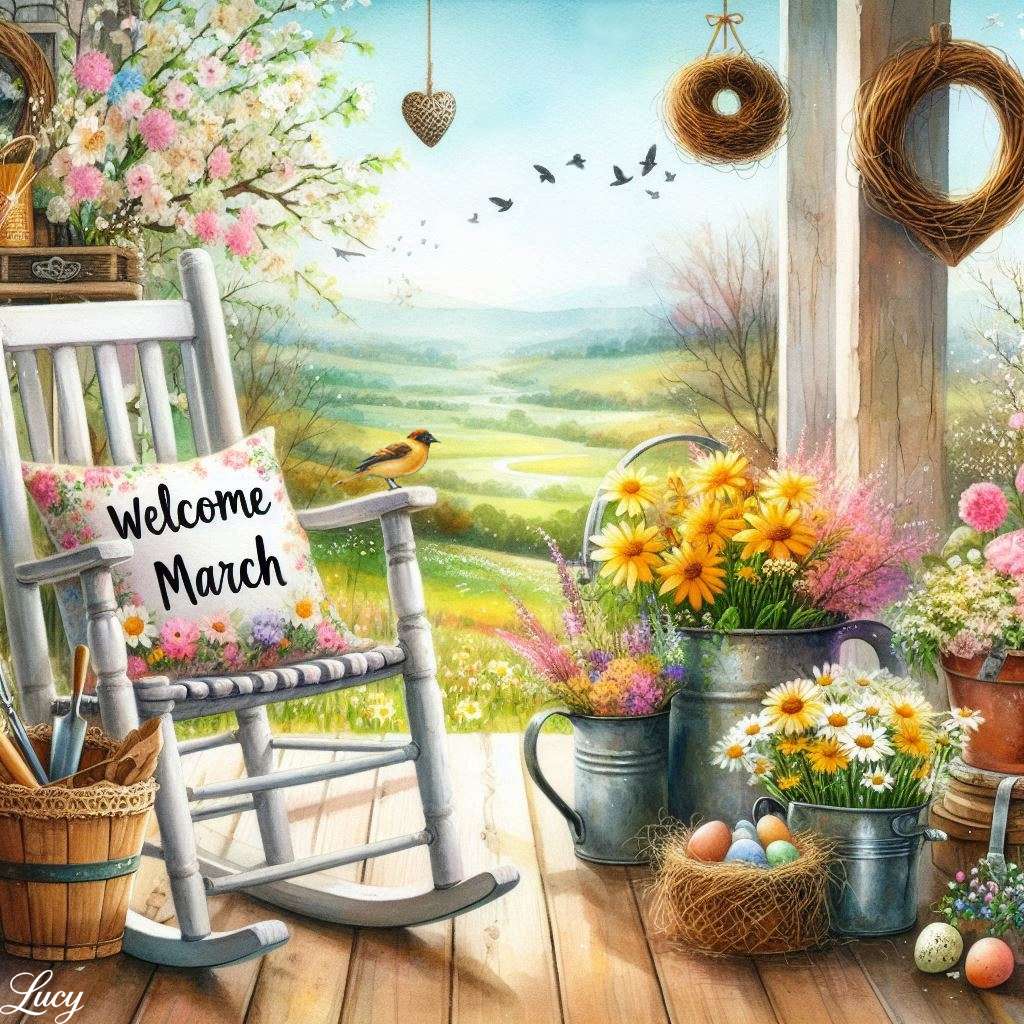 Welcome March online puzzle