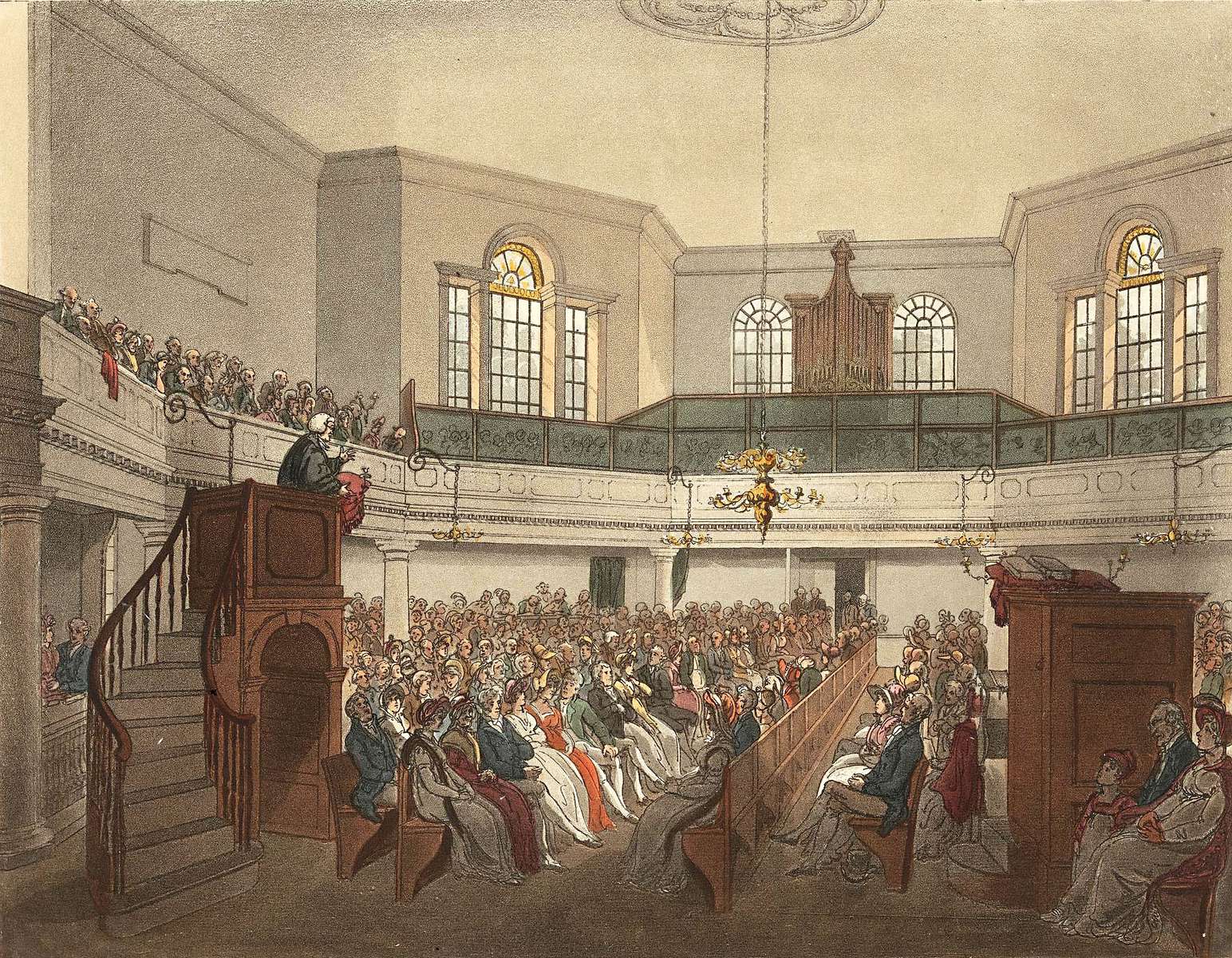 Bluck J-1809- Magdalen Chapel, London kirakós online