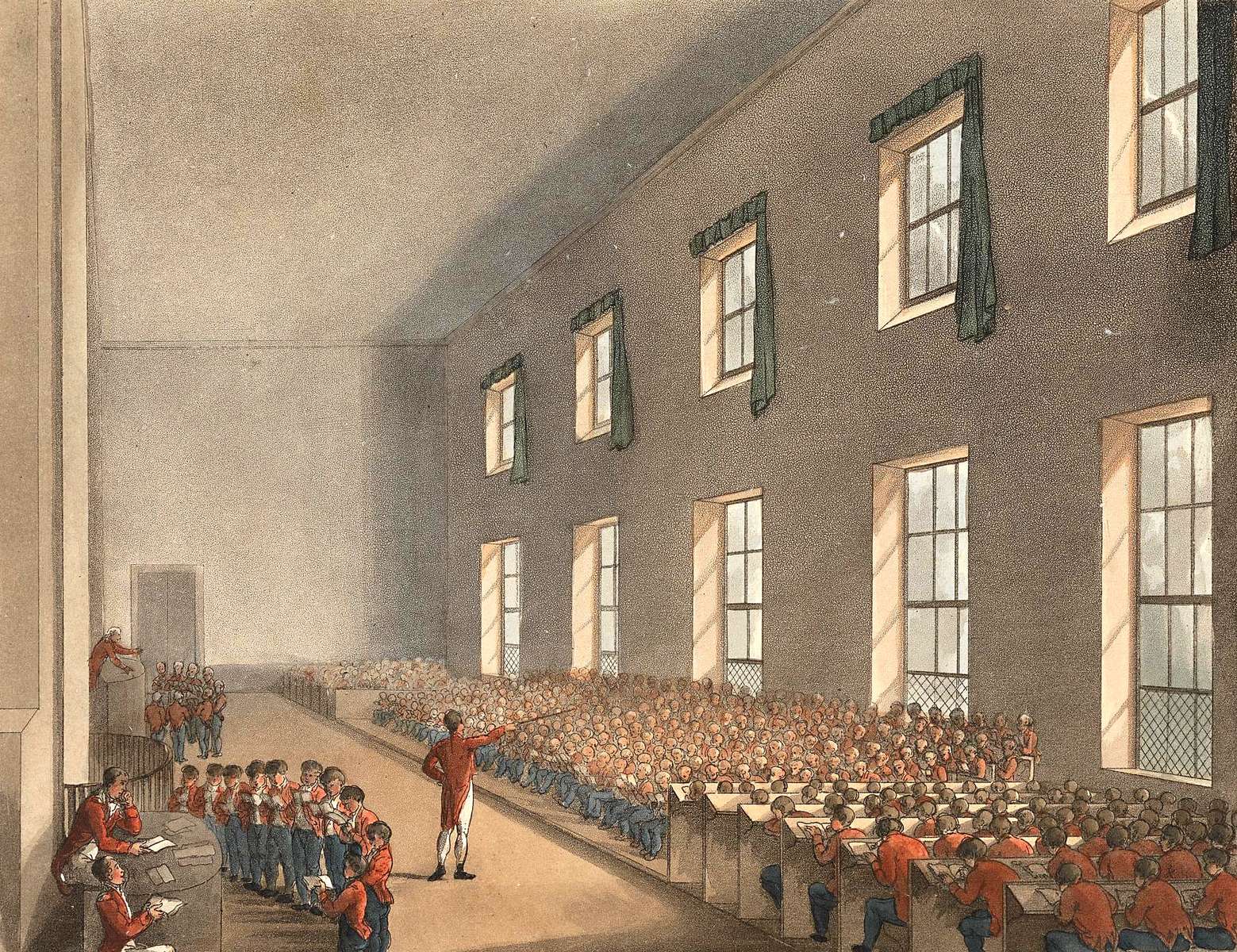 Pugin AC -1808- Military College, Chelsea, London online puzzle