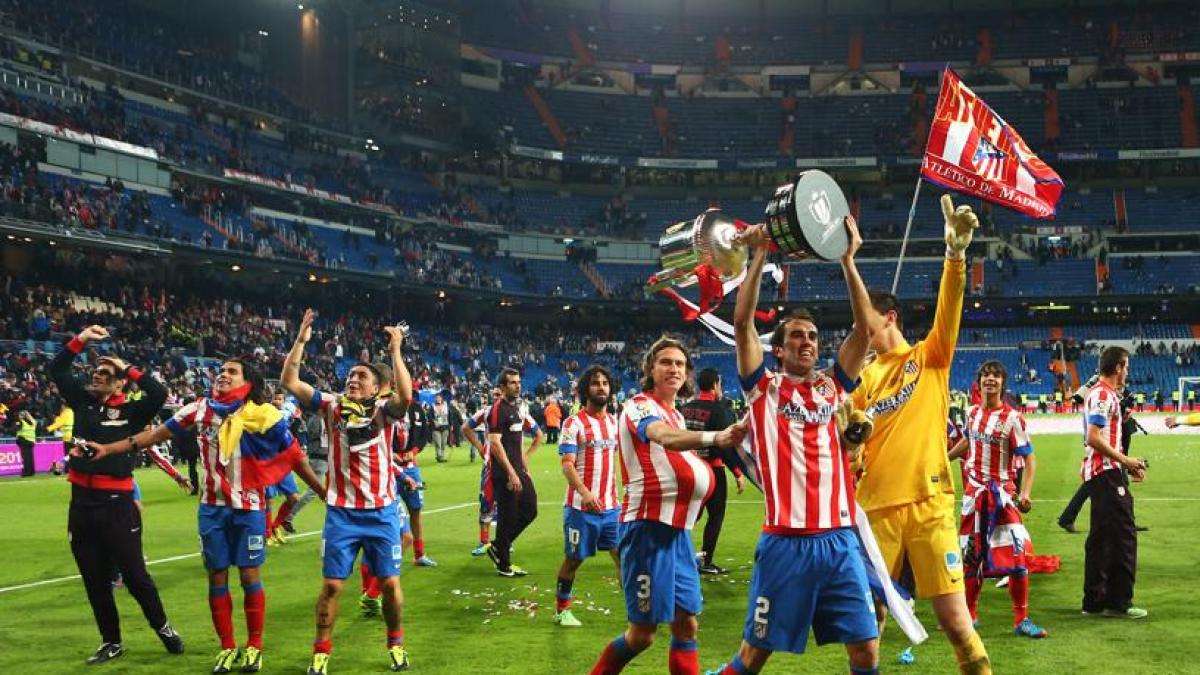 ATLETICO DE MADRID MEISTER DER COPA DEL REY 2013 Puzzlespiel online