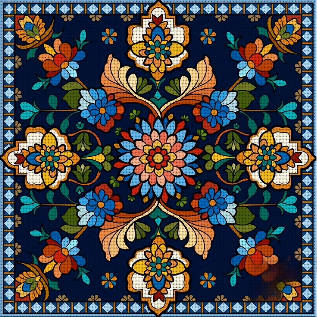 gemustertes Mandala Puzzlespiel online