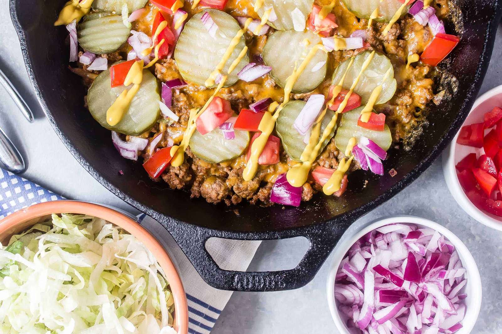 Zapiekanka Cheeseburgerowa puzzle online