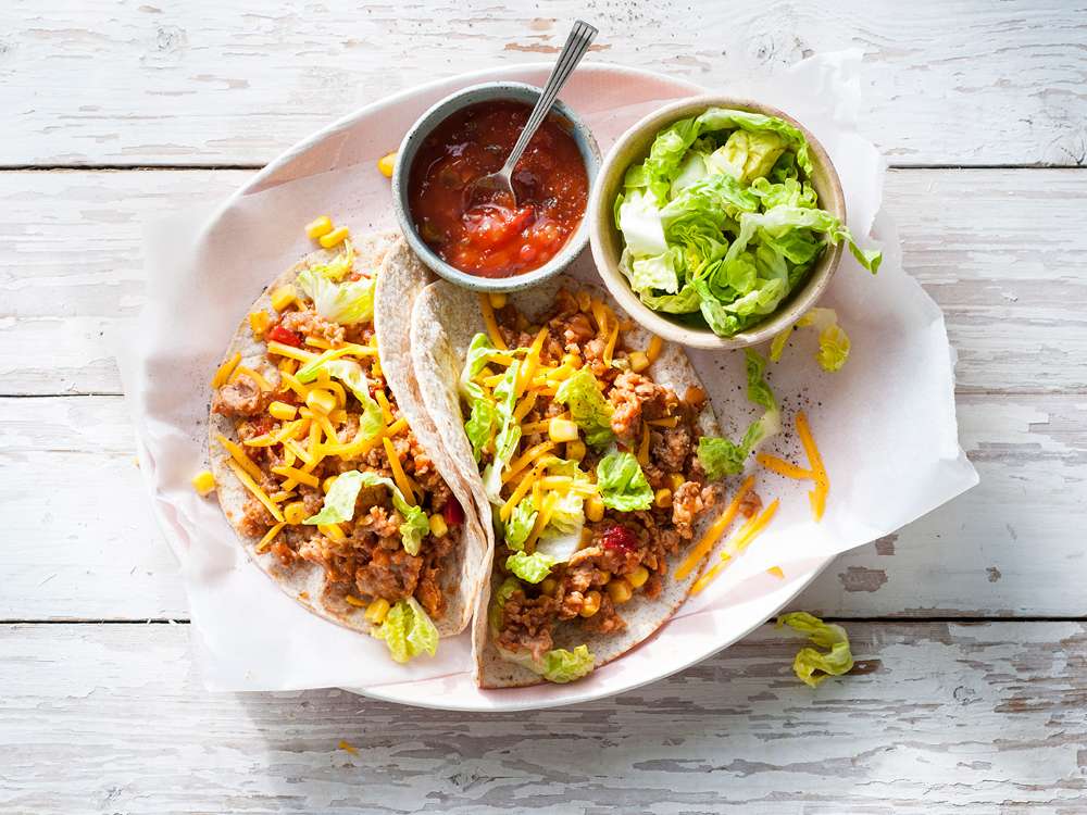 Gemalen Kalkoen Tortilla Wrap online puzzel