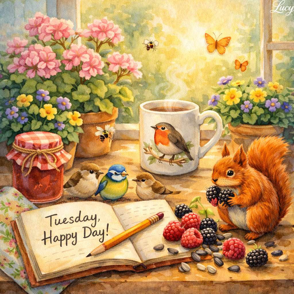 Tuesday, happy day! jigsaw puzzle online