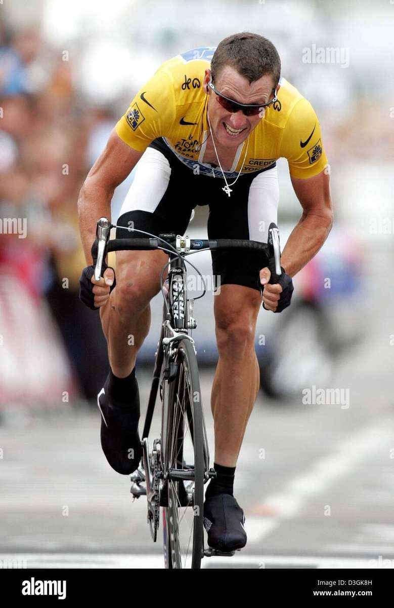 CICLISTA LANCE ARMSTRONG puzzle online
