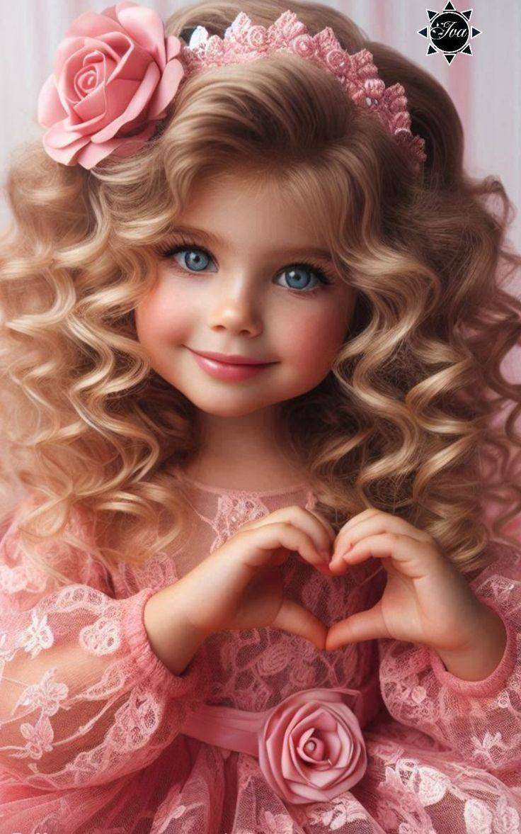 REJTVÉNY RÓZSASZÍN RUHÁBAN LÁNYNAK kirakós online