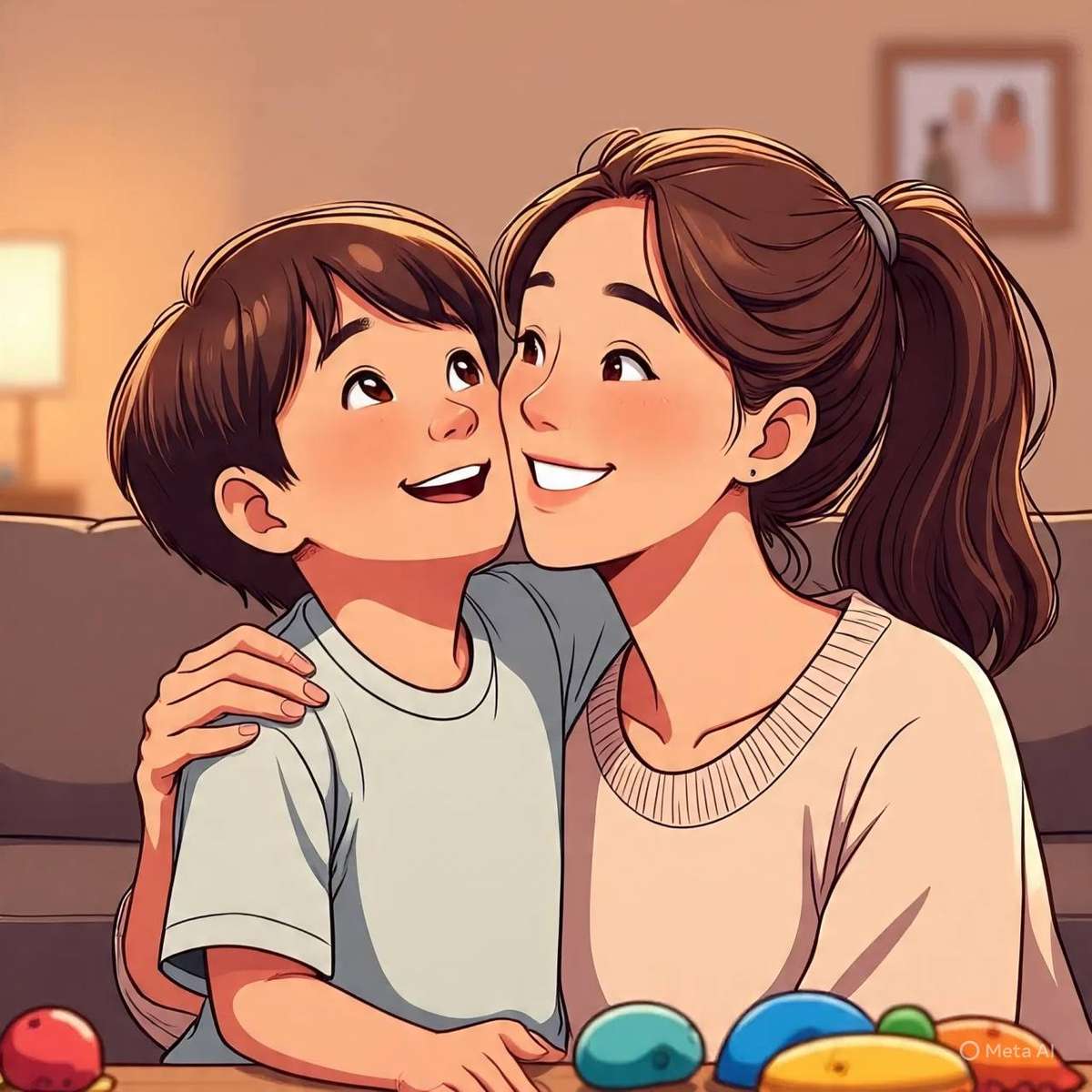 ANYA ÉS KISGYERMEK REJTVÉNYEK kirakós online