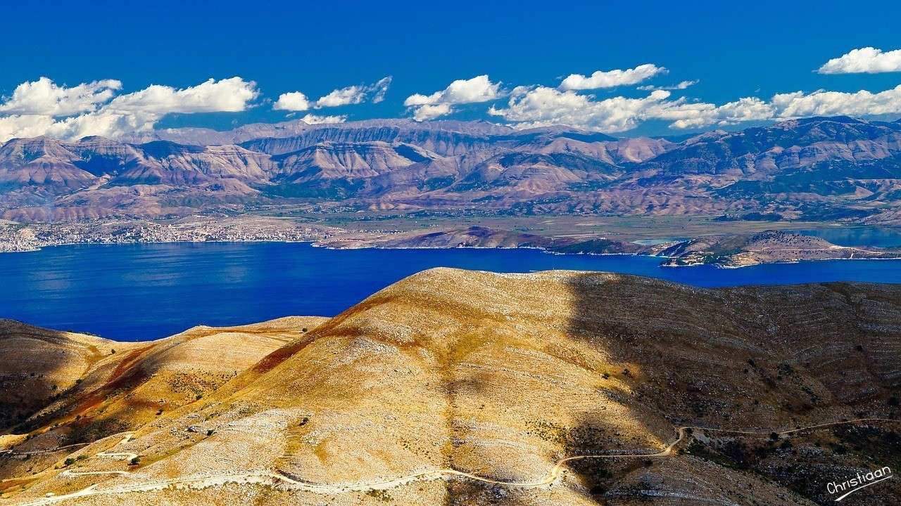 Corfú, Pantokrator. rompecabezas en línea