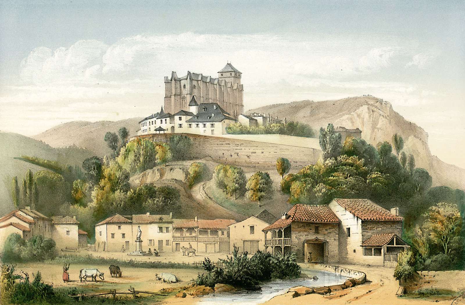 Gorse P -1873- St Bertrand de Comminges puzzle online