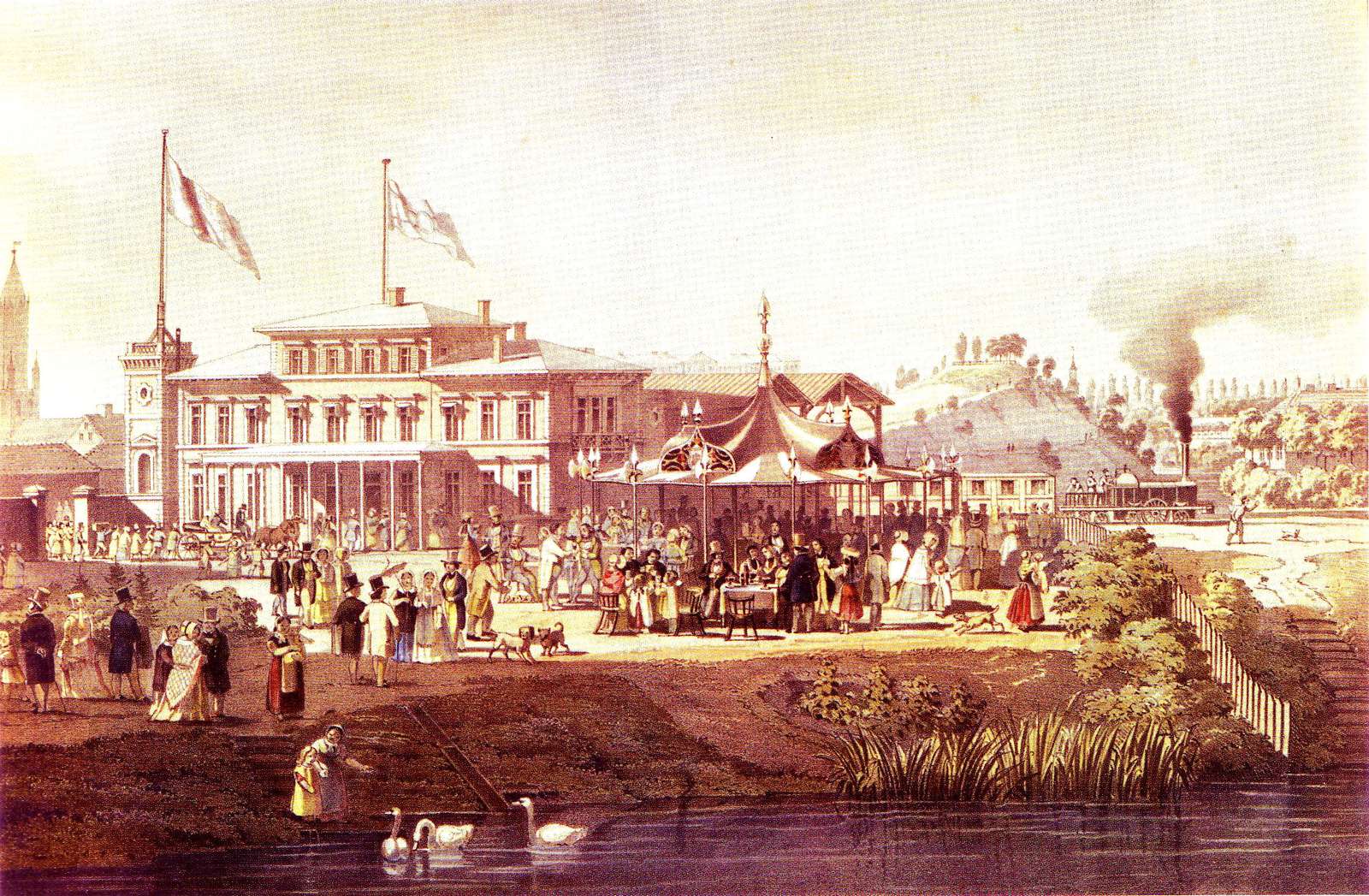 Heuer W -1842- Bergedorfer Bahnhof, Hamburg puzzle online