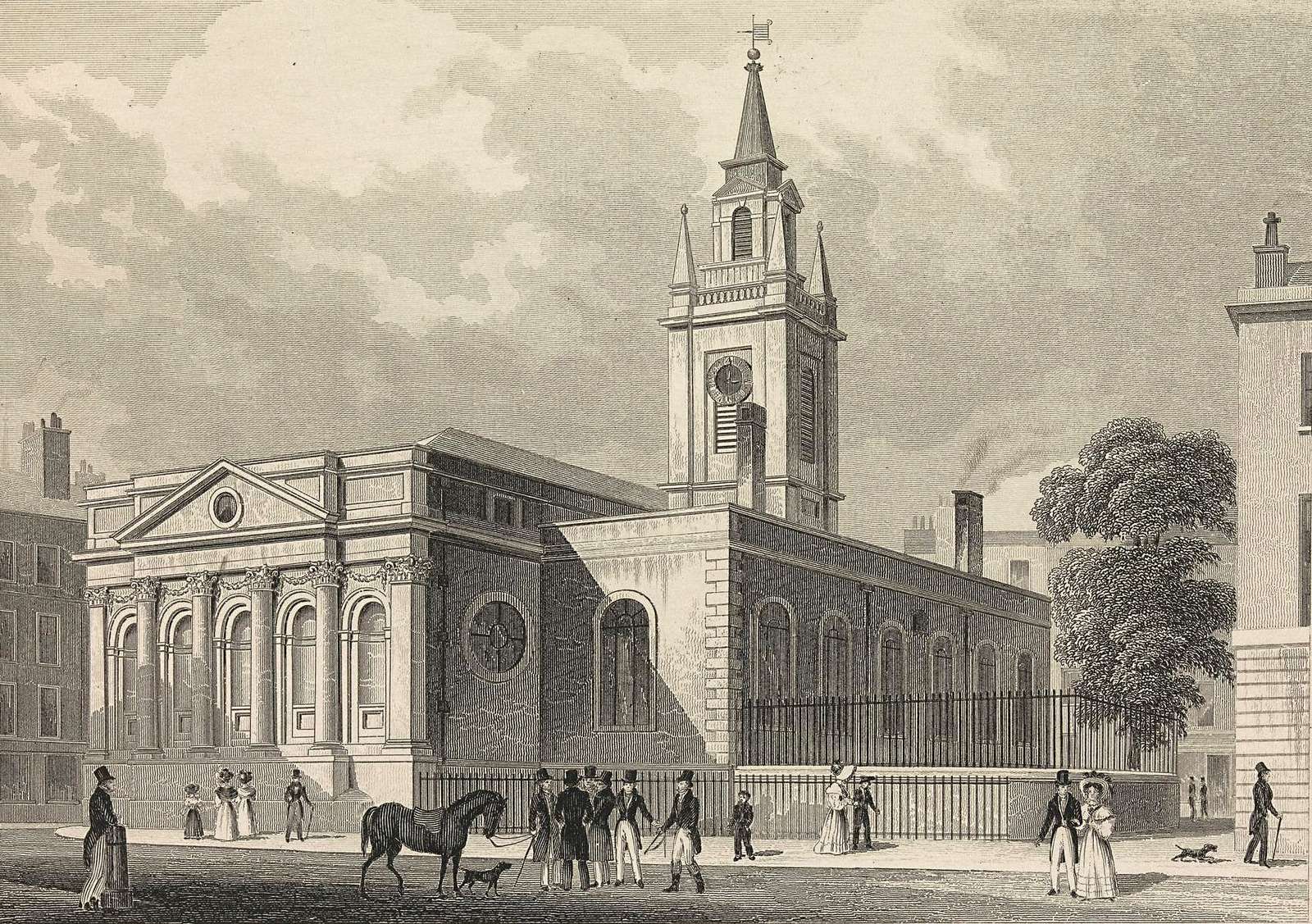 Tingle J -1833- St Lawrence, King Street, Londyn puzzle online