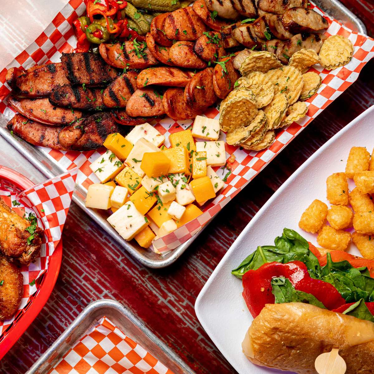 Grilled Sausage Plate online puzzle