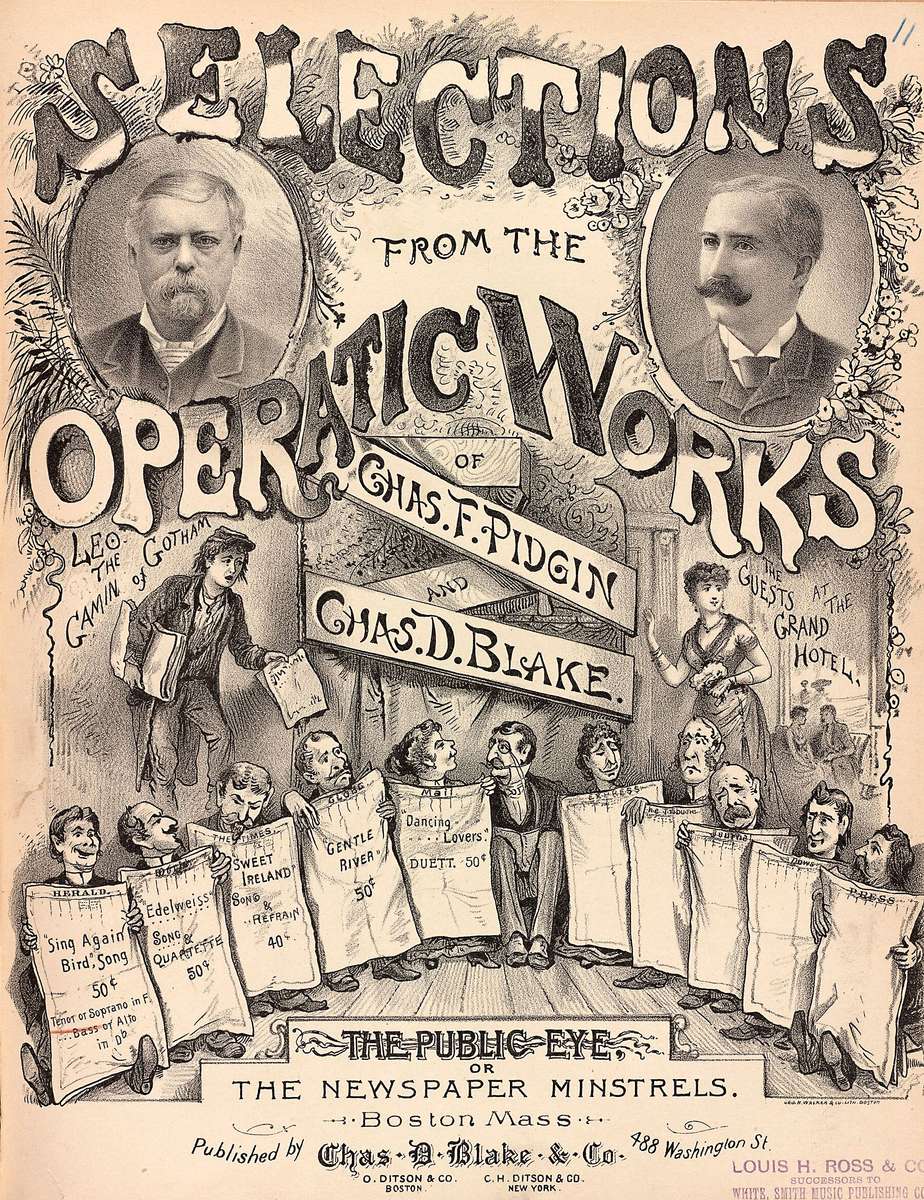Geo H Walker & Co. -1888 - Dzieło Pidgina + Blake'a puzzle online