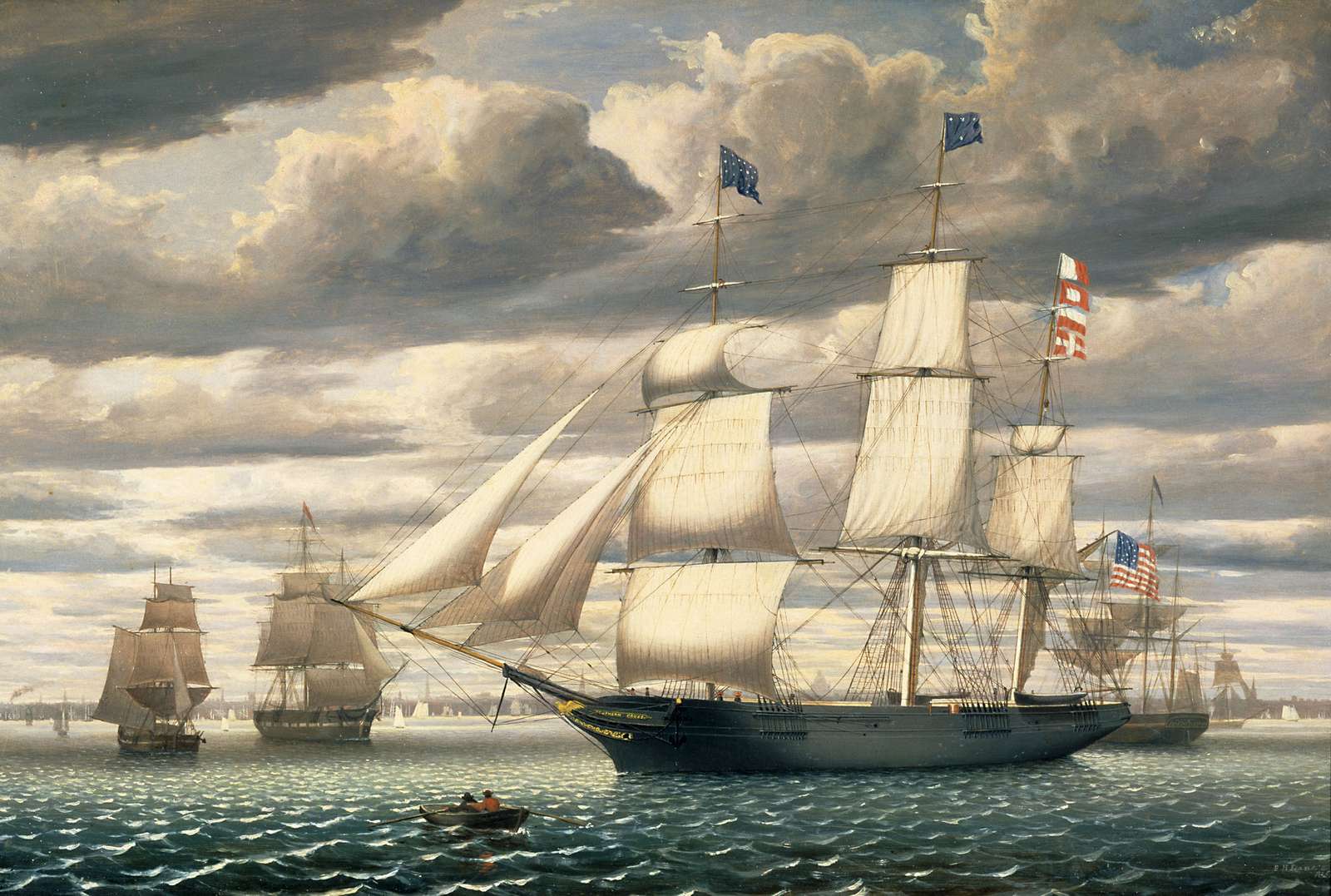 Lane FH -1851- Krzyż Południa opuszcza port puzzle online