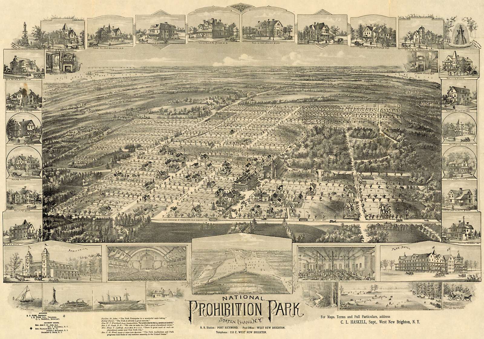 OH. Bailey & Co -1895 - Naród. Park Zakazów puzzle online