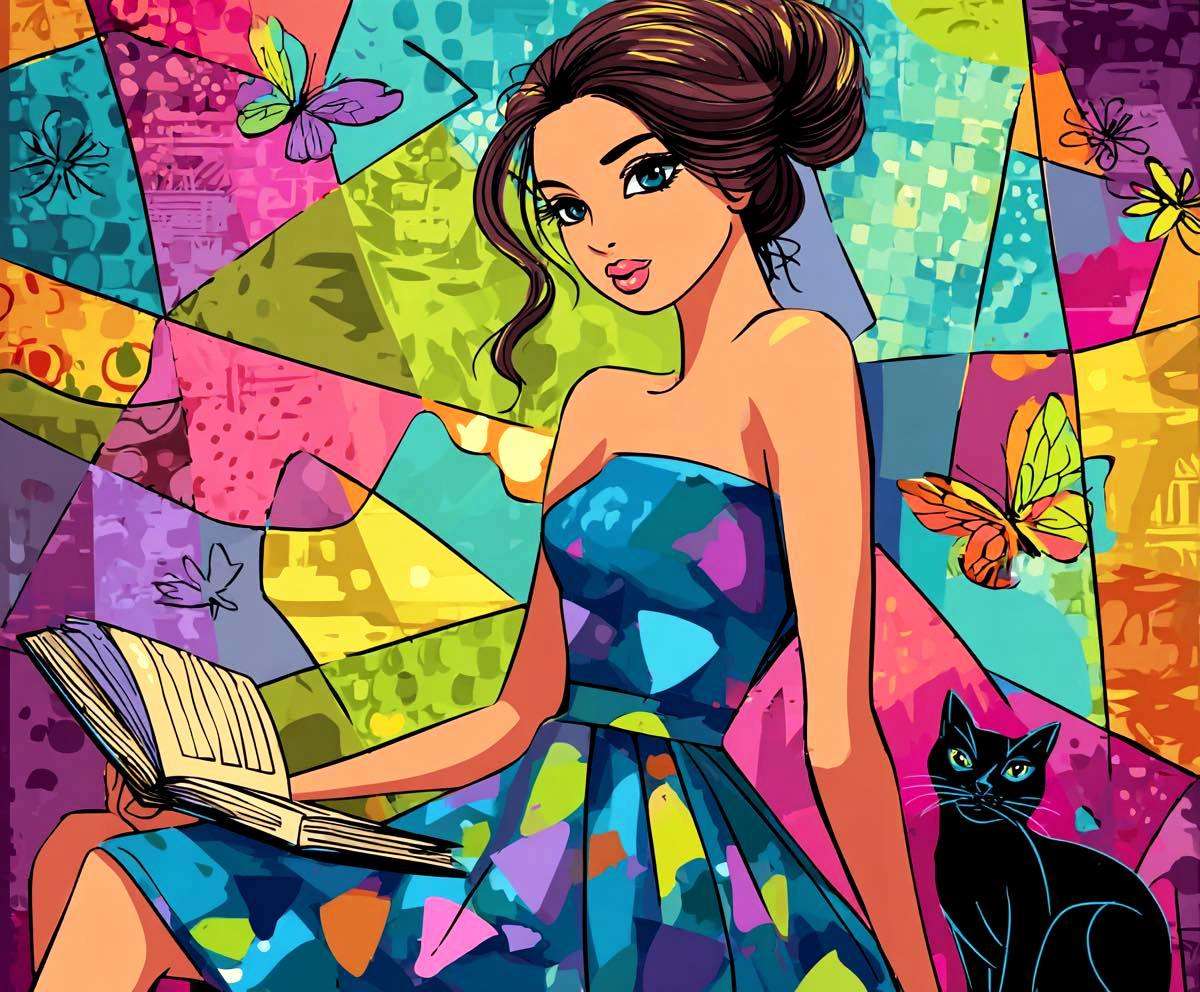 Lentekribels puzzle online