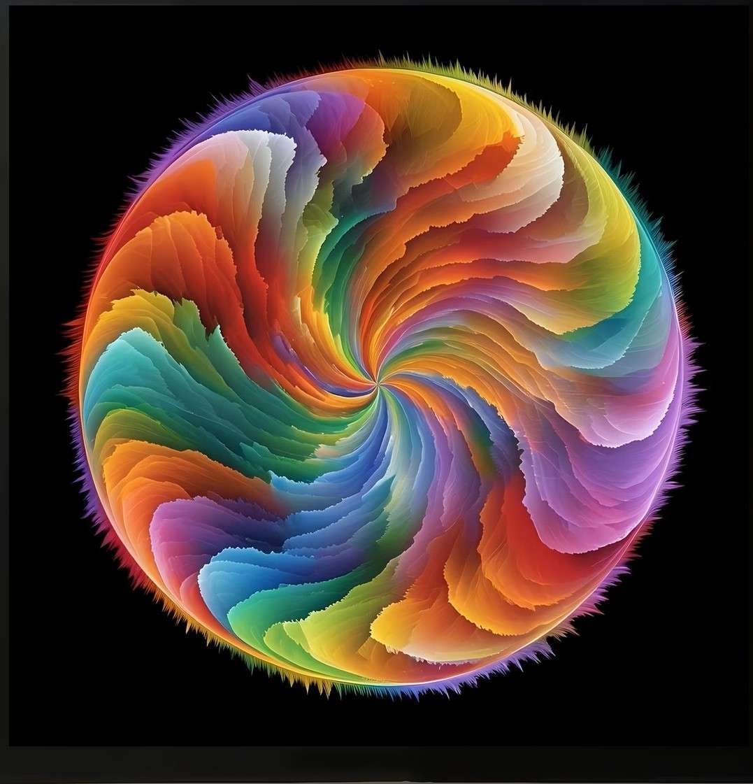 Duha Mandala online puzzle