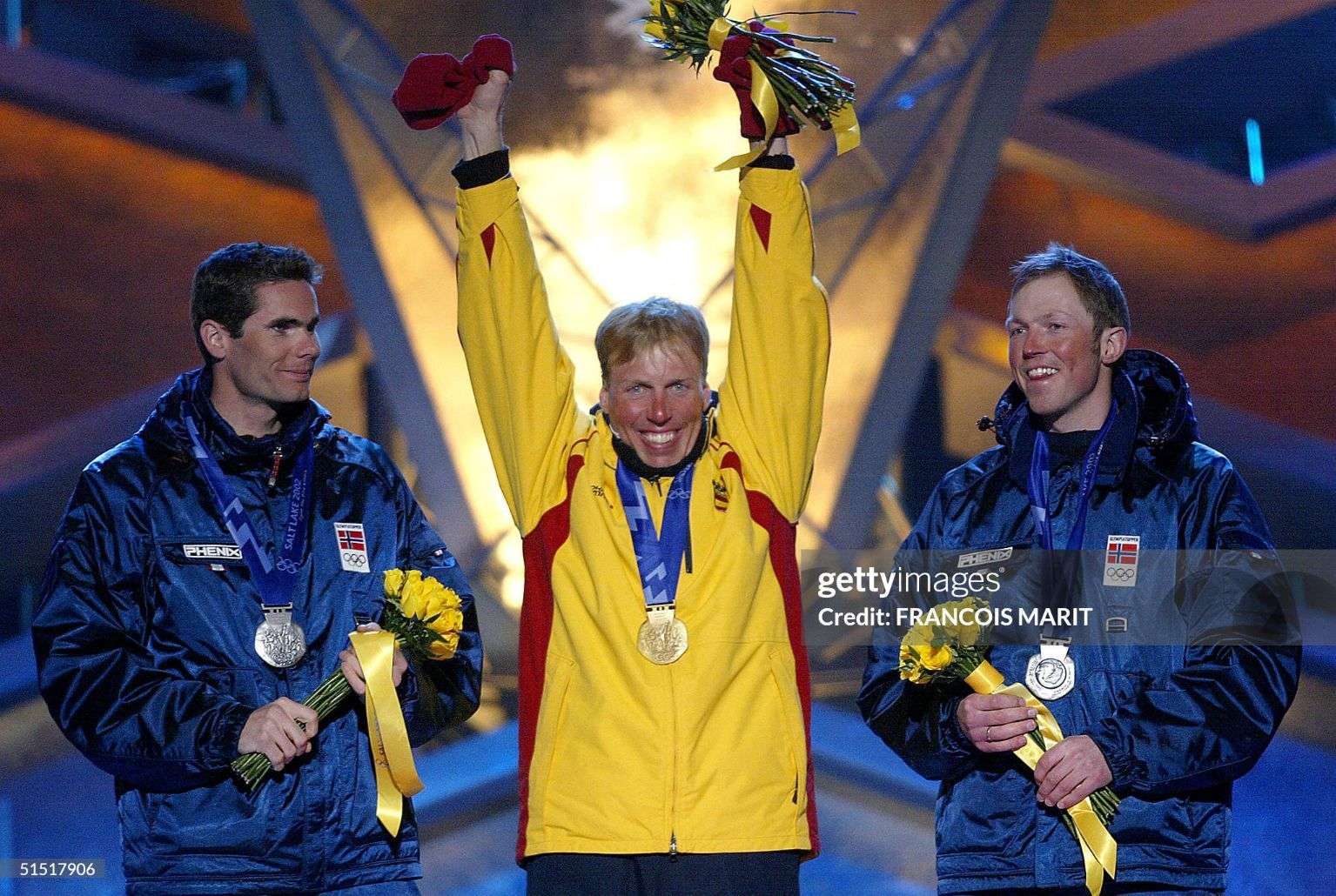 SECOND GOLD FOR JUANITO CASTELLET IBAÑEZ 2002 jigsaw puzzle online