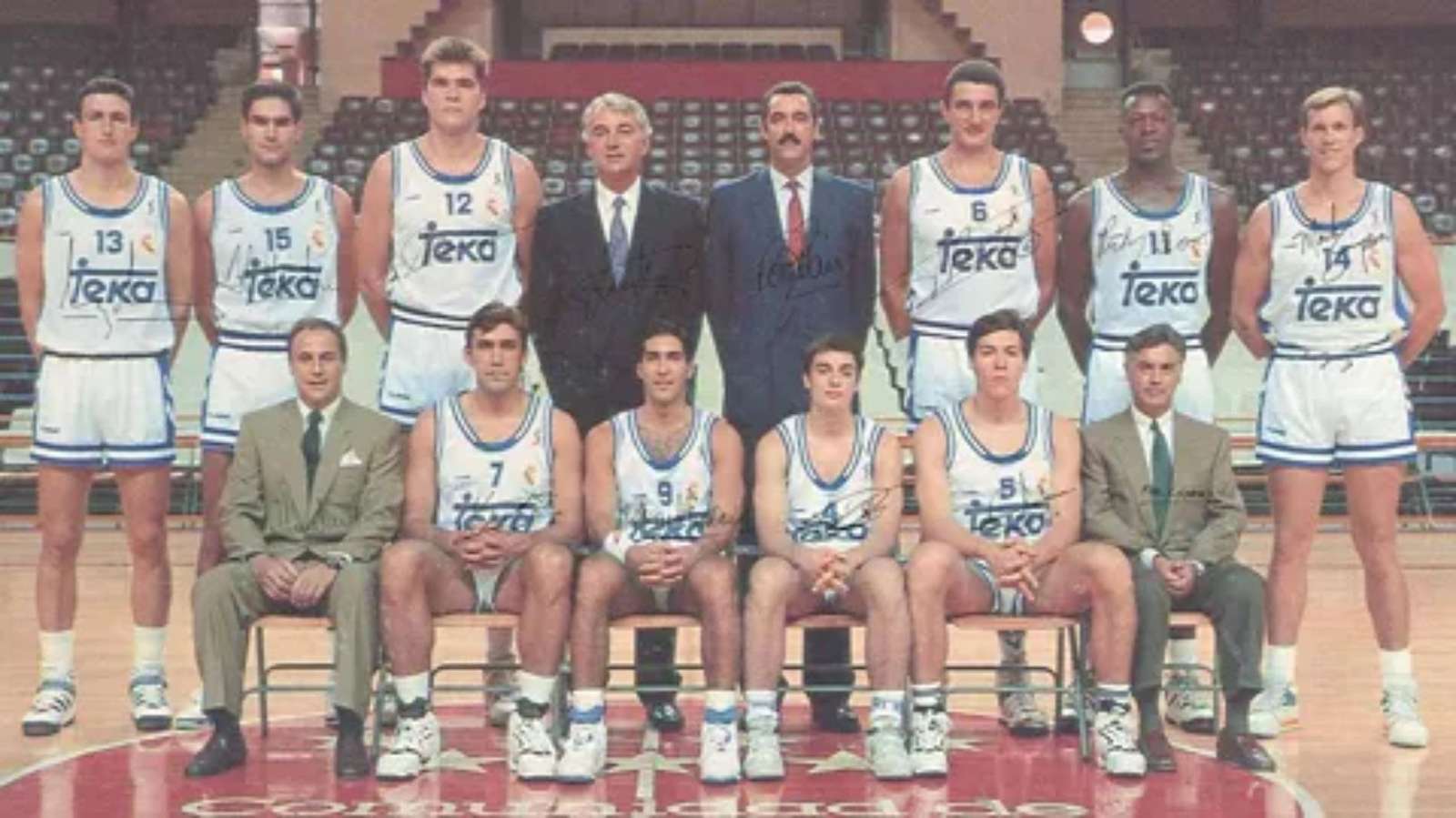 ECHTE BASKETBAL VAN MADRID 1992-93 legpuzzel online