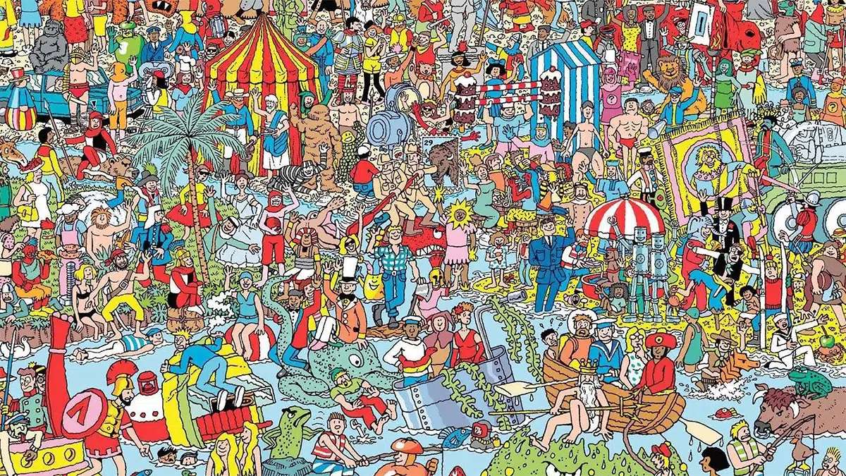 Unde e Waldo? puzzle online