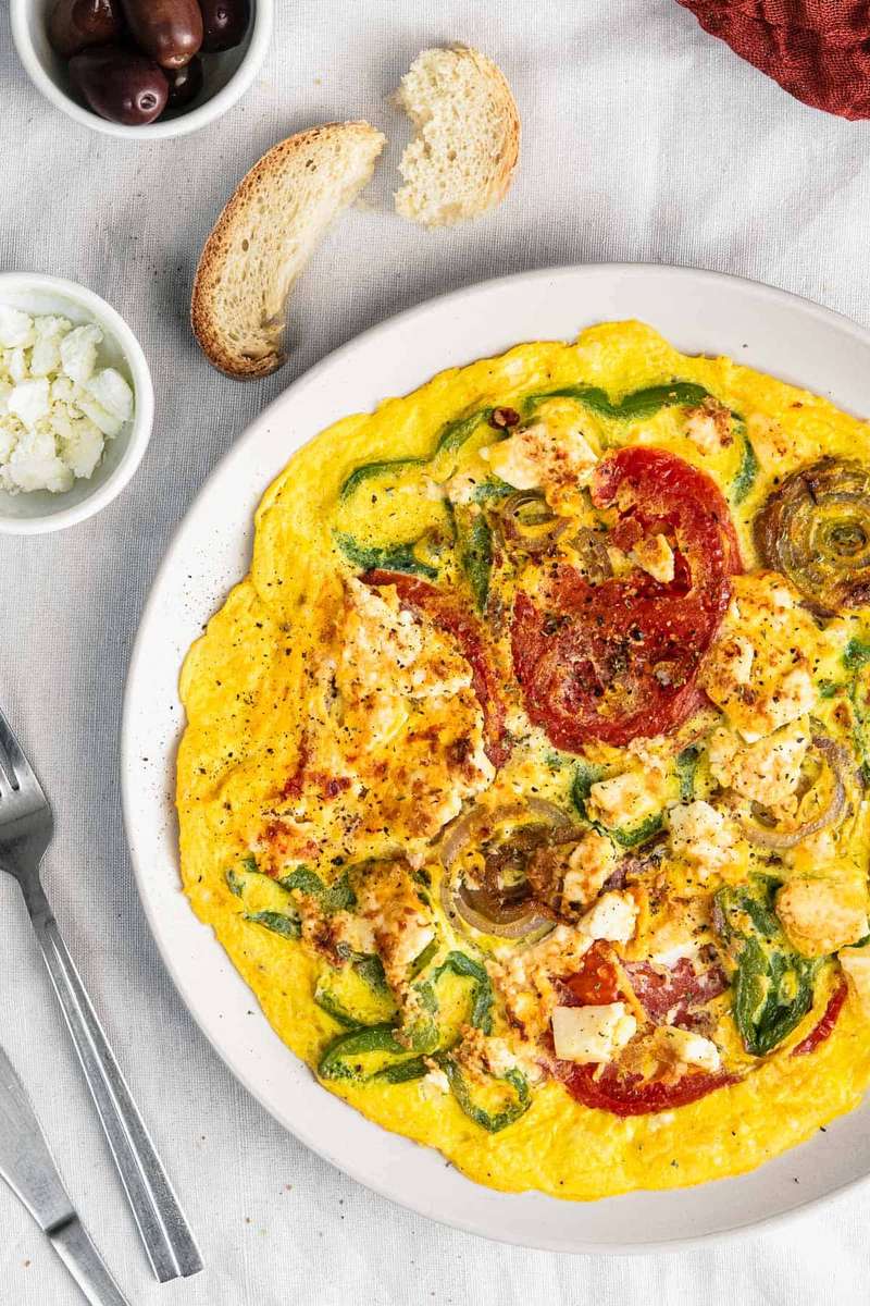 Griekse omelet legpuzzel online