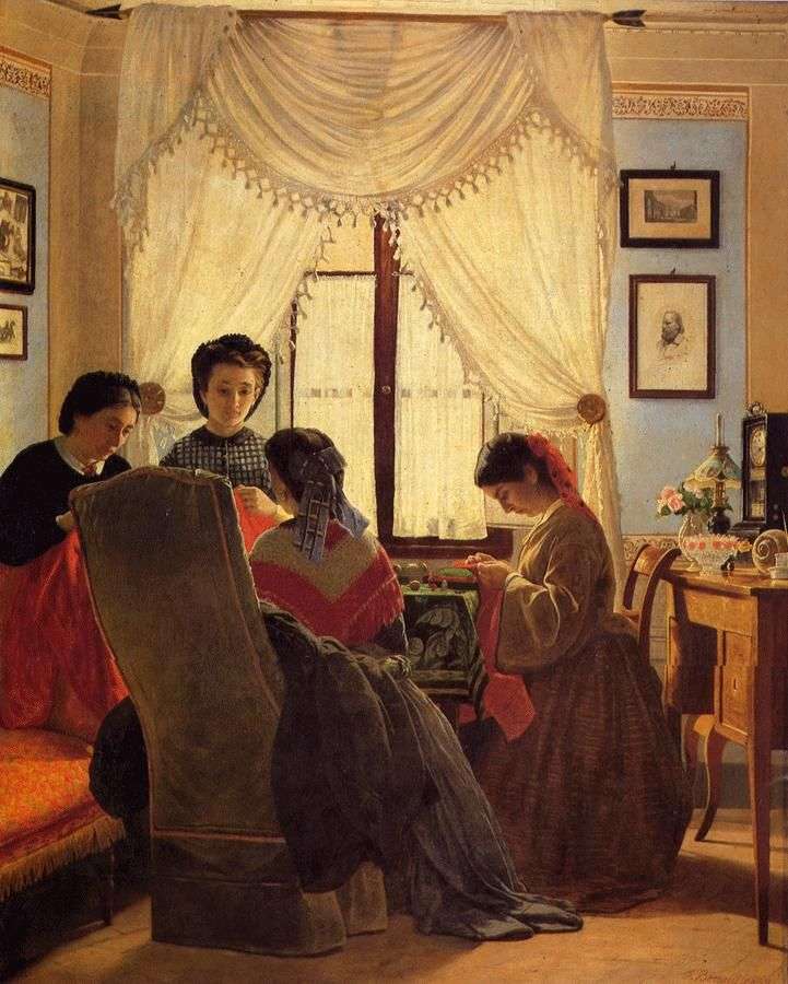 Odoardo BORRANI - Roodhemd Dames online puzzel