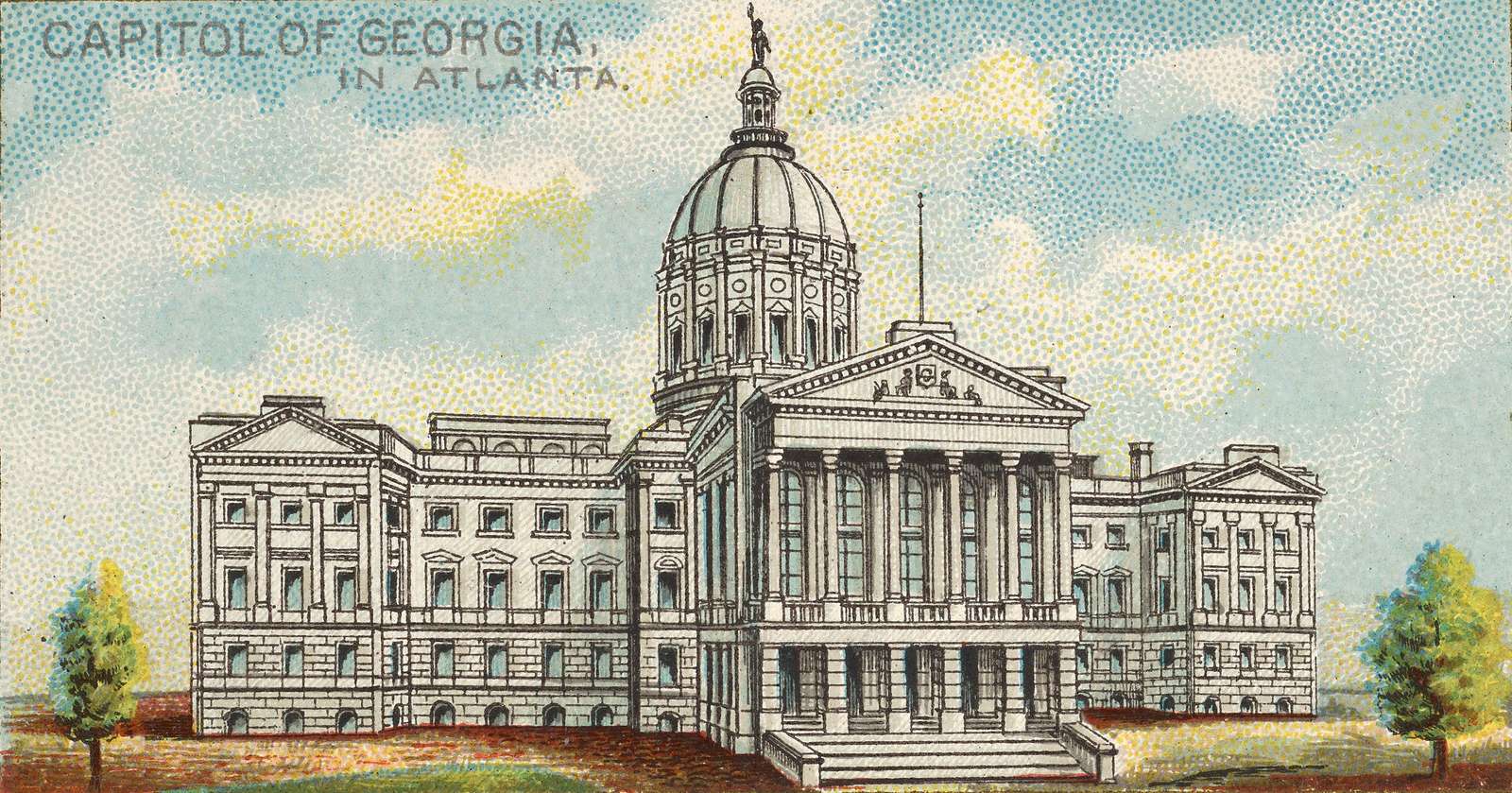 Guest A -1889 - Capitol Building, Atlanta, Georgia jigsaw puzzle online
