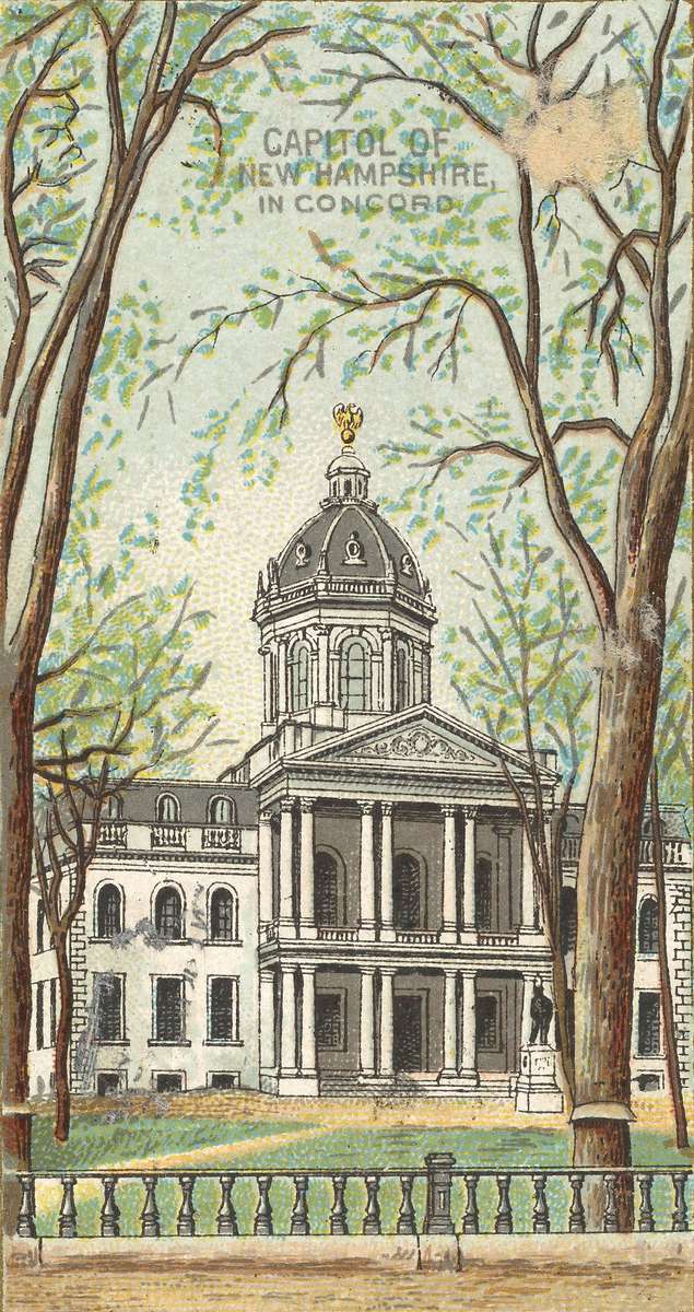 Guest A -1889 - Capitol Building, Concord, New Hampshire jigsaw puzzle online