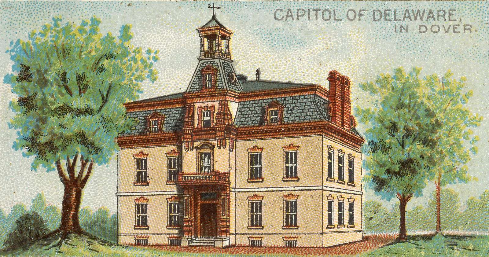 Gast A -1889 - Kapitol, Dover, Delaware Online-Puzzle