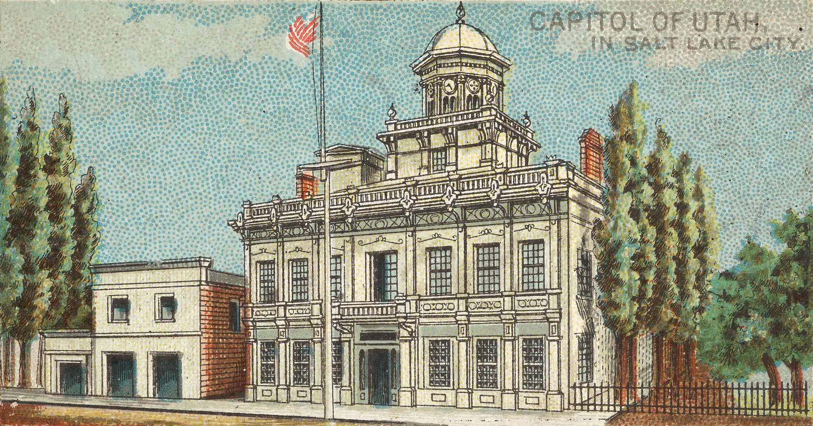 Guest A -1889 - Capitol Building, Salt Lake City, Utah jigsaw puzzle online