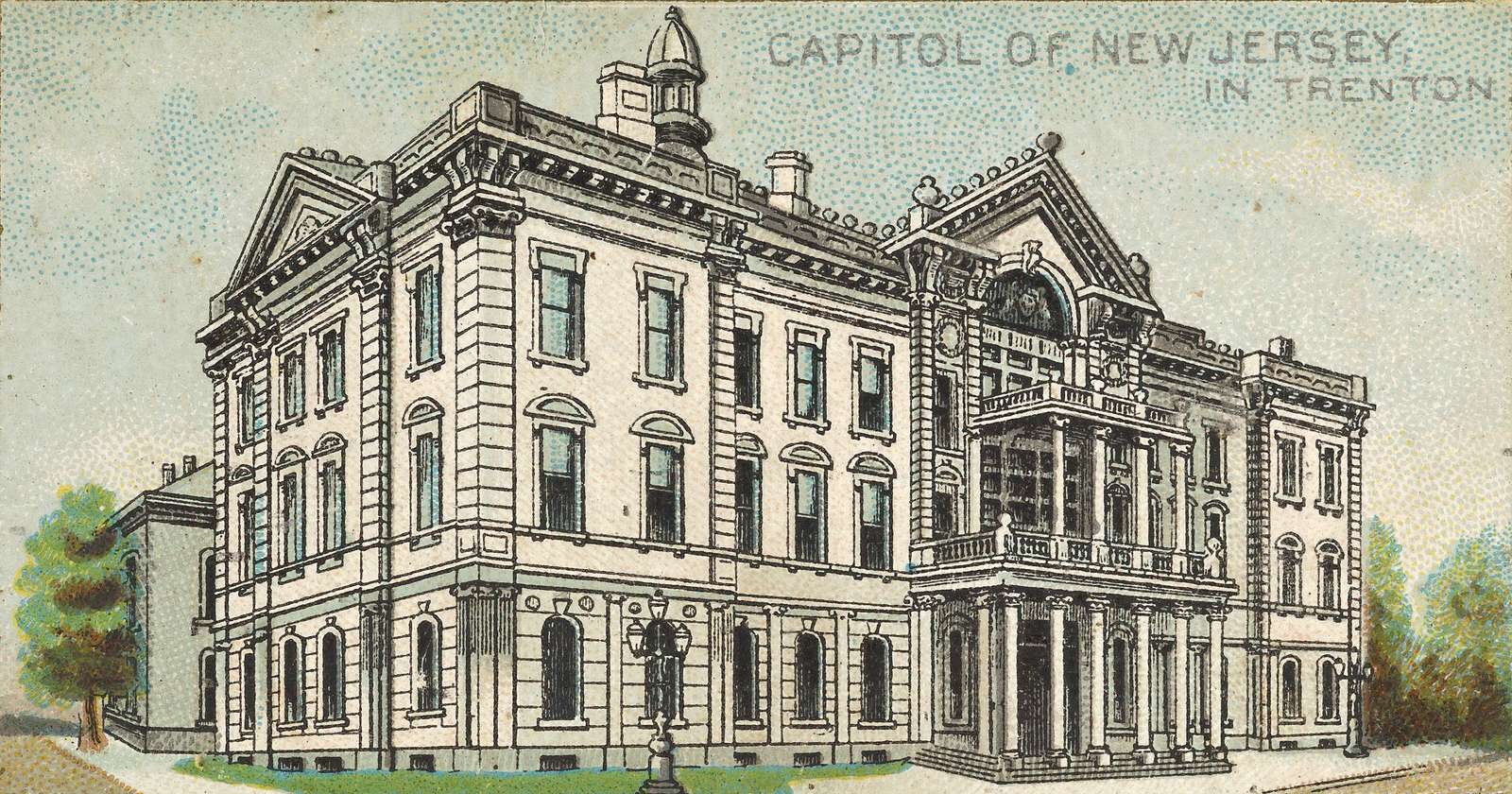Guest A -1889 - Capitol Building, Trenton, New Jersey jigsaw puzzle online