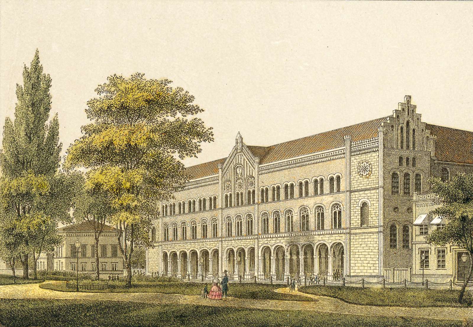 Kretschmer W -1854 - Lyceum Georgsplatz, Hanover jigsaw puzzle online