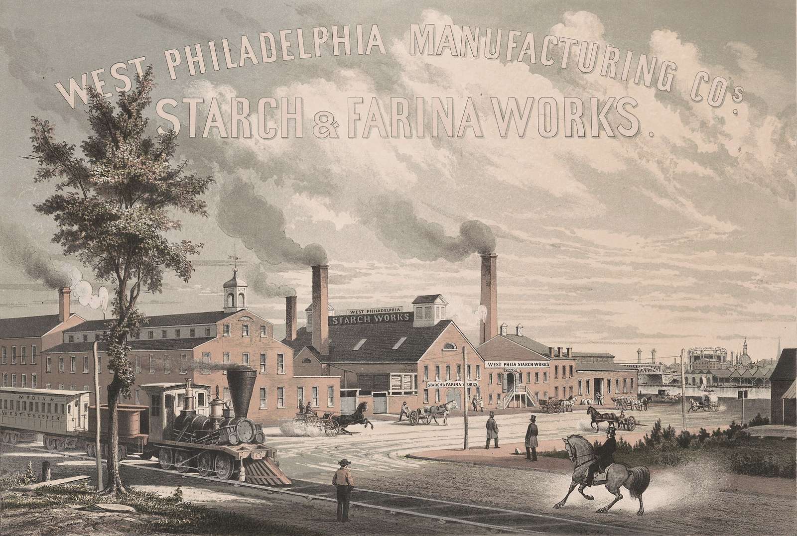 Queen JF -1858 - West Philadelphia Manufacturing jigsaw puzzle online