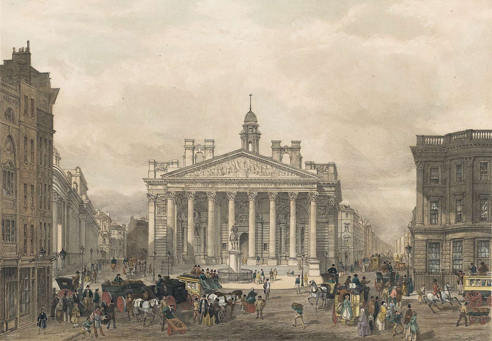 Walker E -1852 - Royal Exchange Bank of England Puzzlespiel online