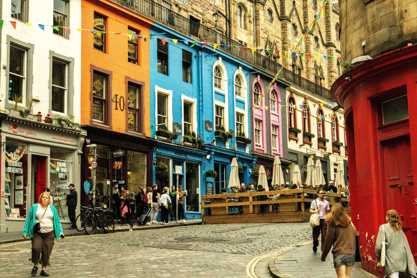Victoria Street, Edimburgo, Regno Unito puzzle online