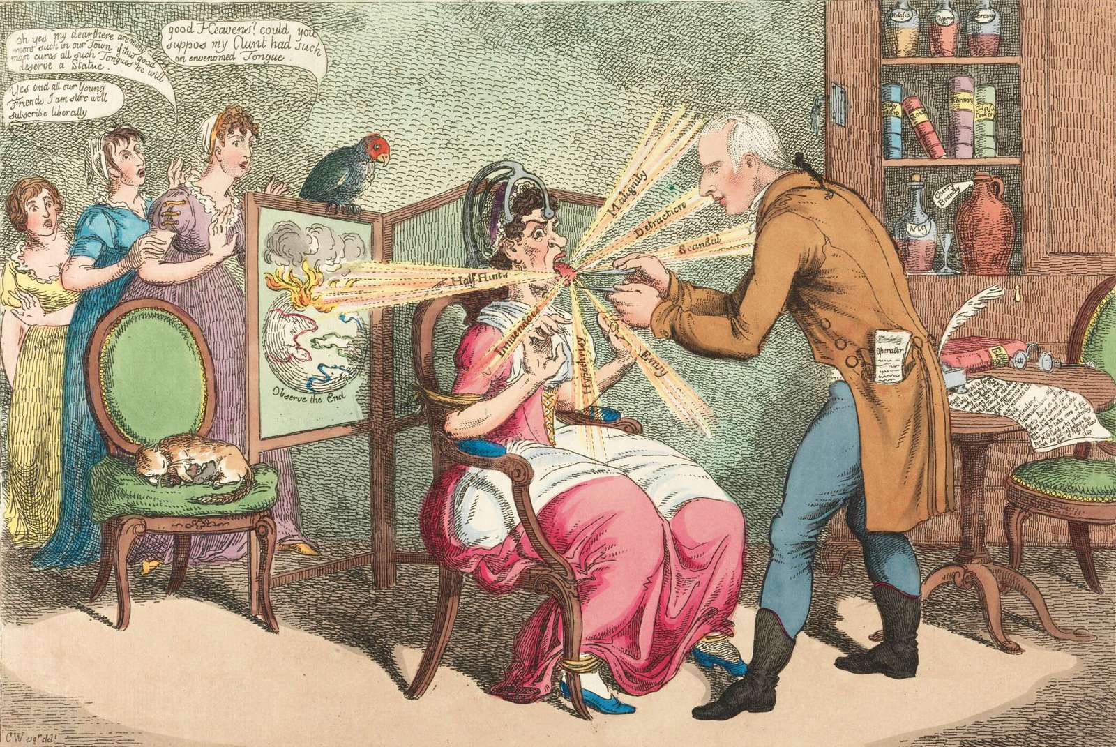 Williams C -1802- The Tooth Puller jigsaw puzzle online