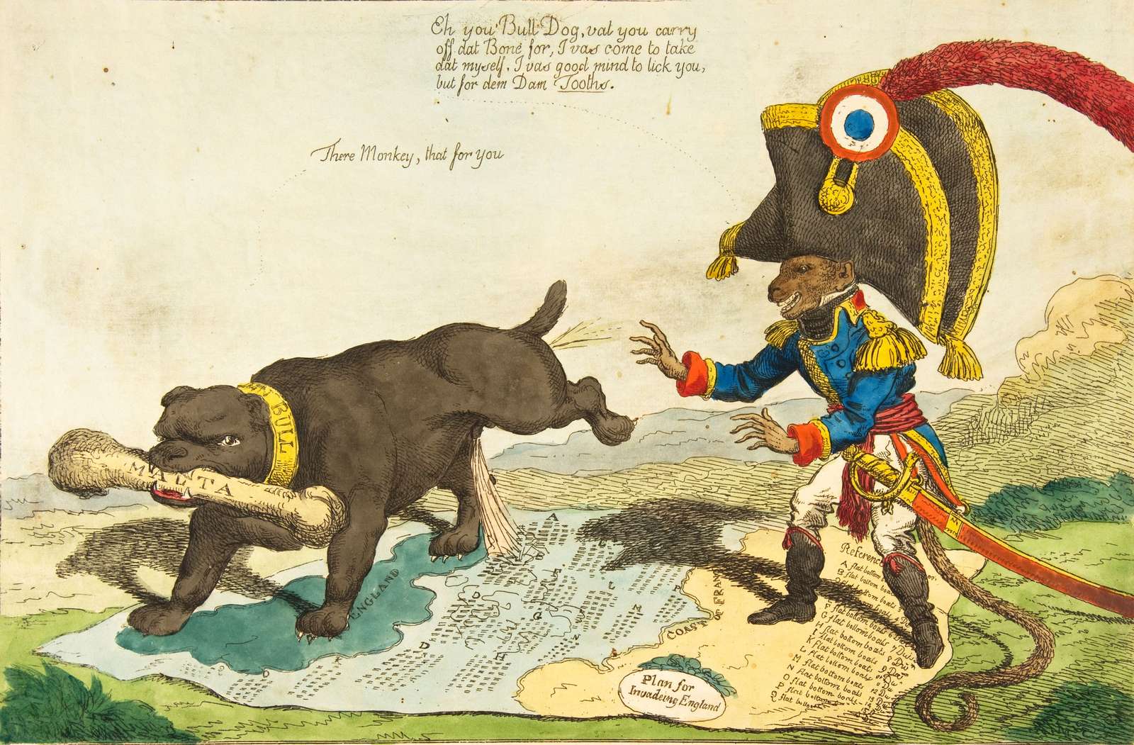 Williams C -1803- The bone of contention jigsaw puzzle online