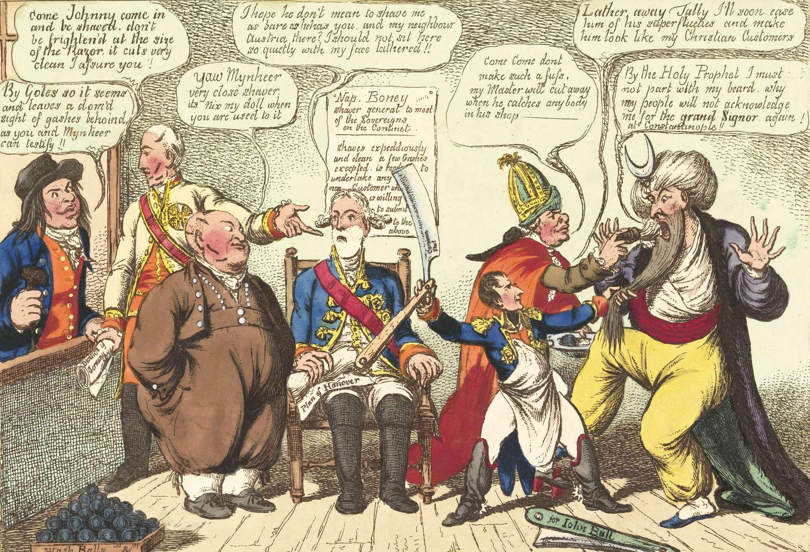 Williams C -1806- The Continental Barber jigsaw puzzle online