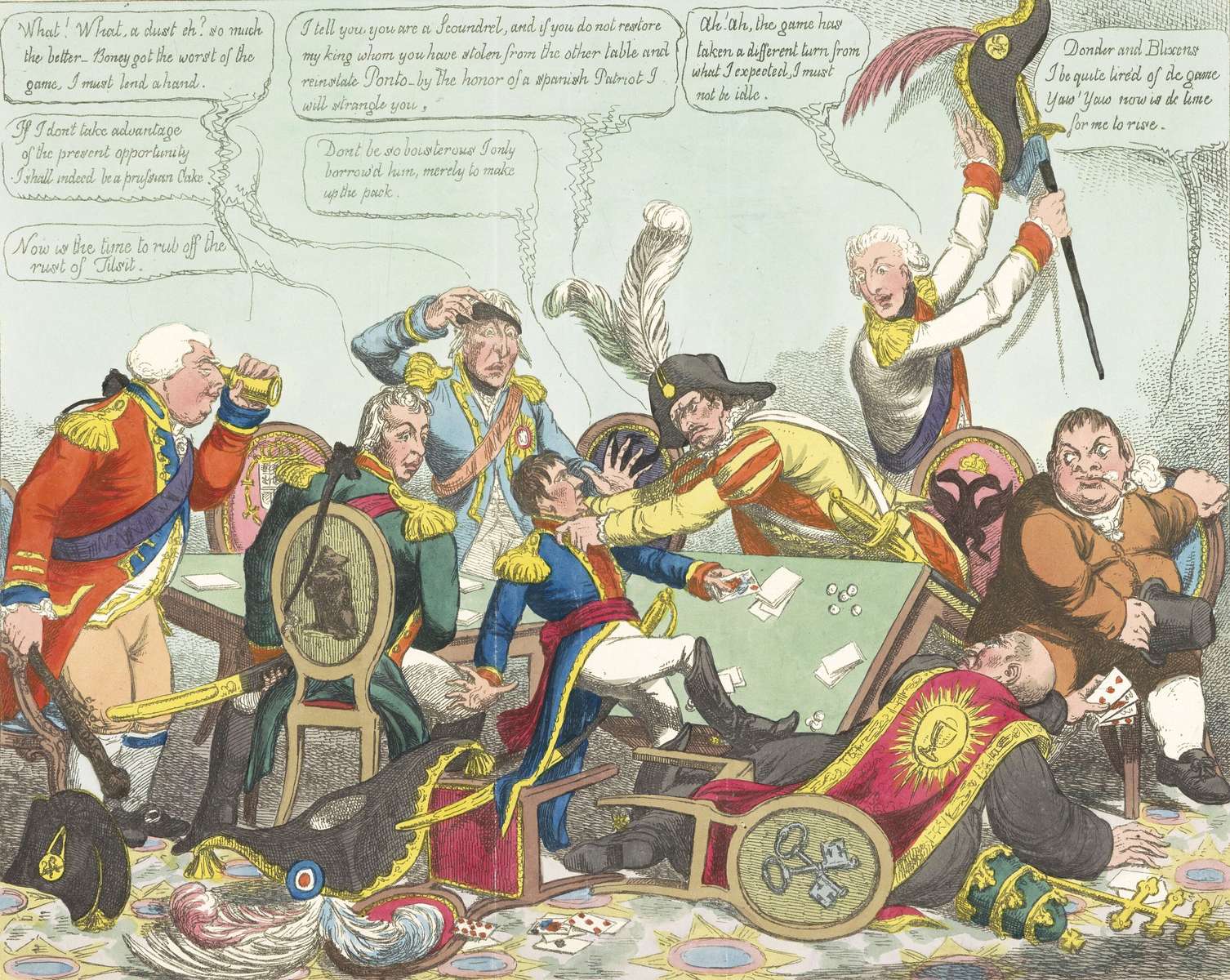 Williams C -1808- Political Quadrille online puzzle